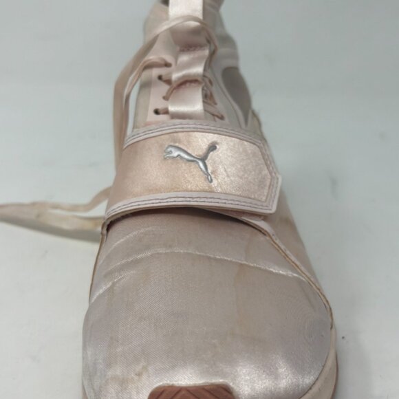 Puma Phenom Ignite Satin Women's Size 5.5 Pink High Top Sneakers - Picture 2 of 10